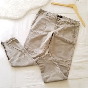 Jessica Simpson Tan Skinny Carpenter Pants Size 32